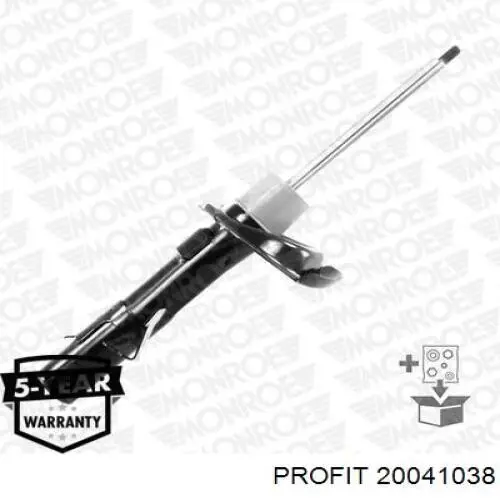 Амортизатор передней подвески левой Profit 20041038 цена, от 42.97 USD