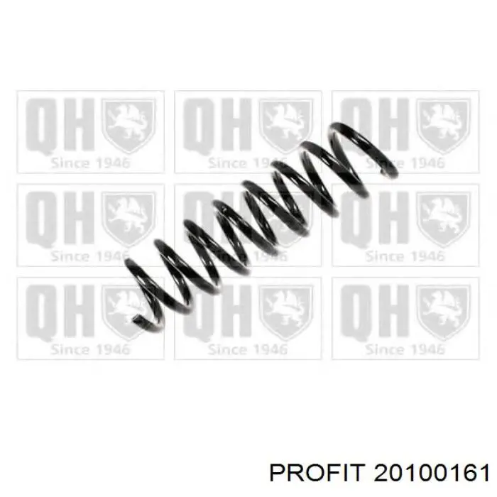 Пружина амортизатора передняя Profit 20100161 цена, от 21.59 USD