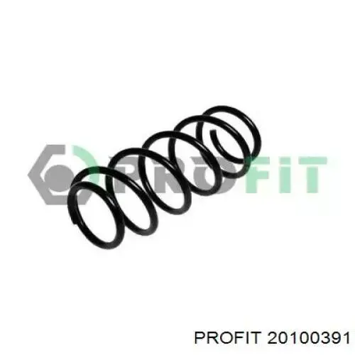 Пружина амортизатора передняя Profit 20100391 цена, от 18.69 USD