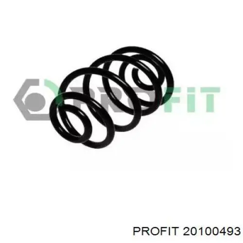 Пружина амортизатора Profit 20100493 цена, от 27.36 USD