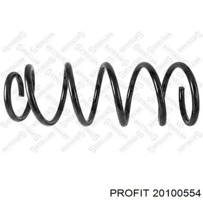 Пружина амортизатора передняя Profit 20100554 цена, от 19.82 USD