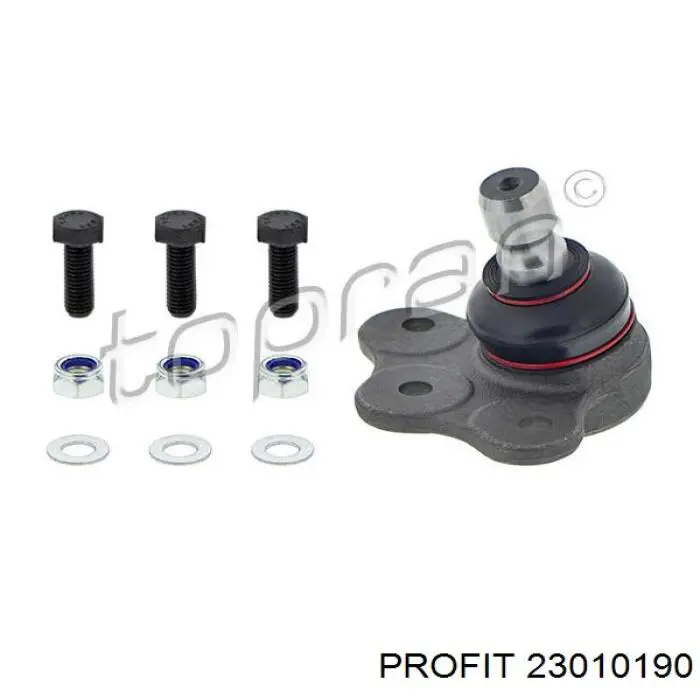 Шаровая опора, нижняя Profit 23010190 цена, от 7.00 USD