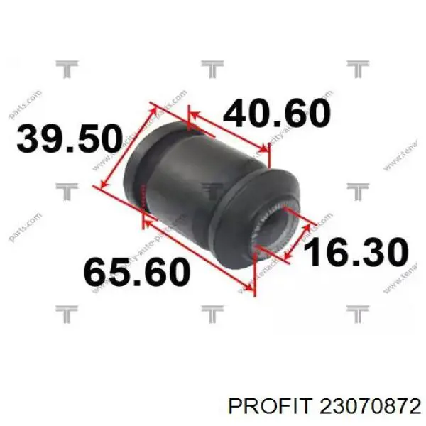 23070872 Profit Сайлентблок нижнего переднего рычага