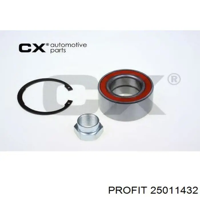Комплект подшипника ступицы колеса Profit 25011432 цена, от 9.45 USD