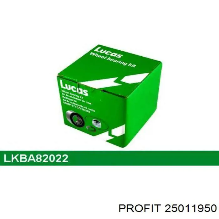 Купить 25011950 Profit Подшипник передней ступицы