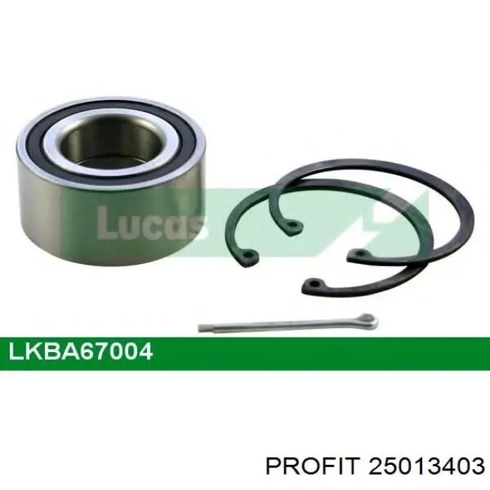 Купить 25013403 Profit Подшипник передней ступицы