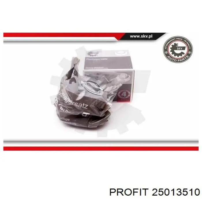 Cubo de rueda delantero 25013510 Profit