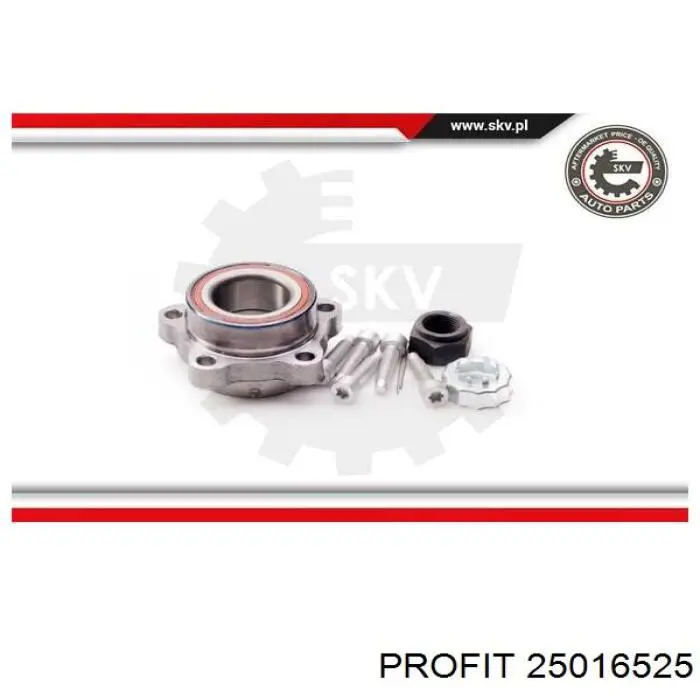 Комплект подшипника ступицы колеса Profit 25016525 цена, от 33.72 USD