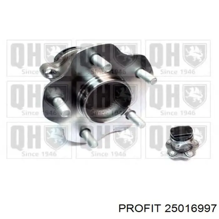 Ступицы задних колес Profit 25016997 цена, от 64.25 USD