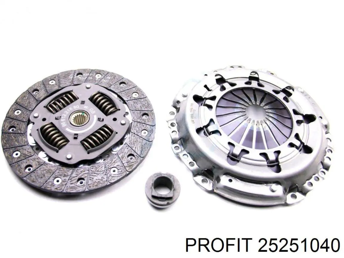 Комплект сцепления (3 части) Profit 25251040 цена, от 78.83 USD