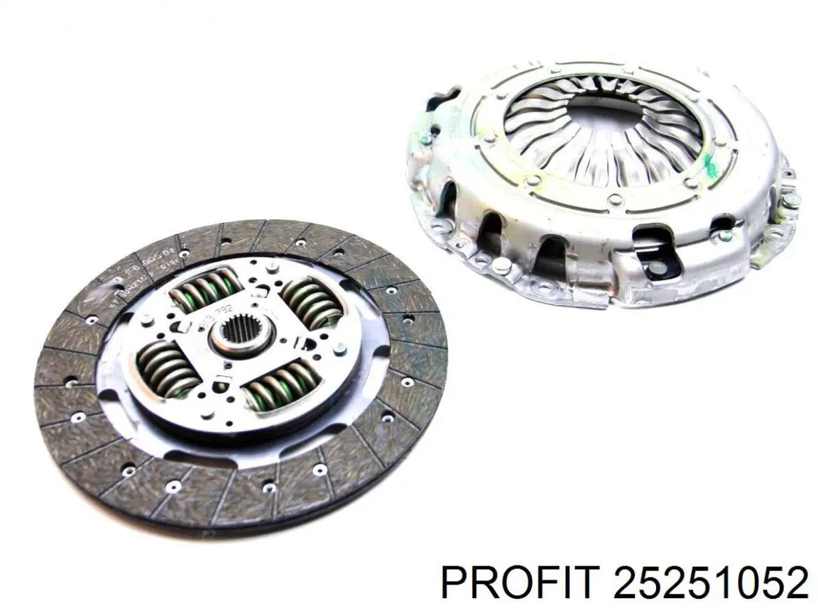 Купить 25251052 Profit Комплект сцепления (диск, корзина, подшипник)