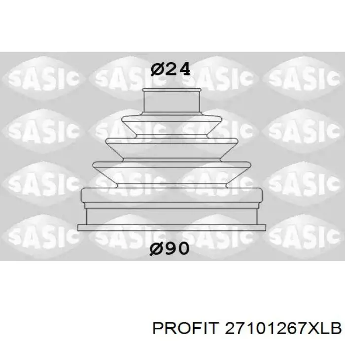 Чехол шруса Profit 27101267XLB цена, от 7.34 USD