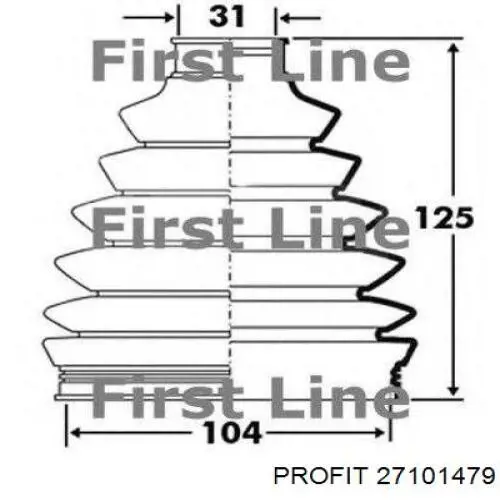 Купить 27101479 Profit Внешняя граната