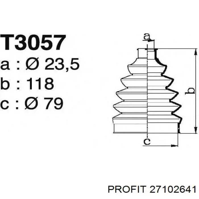 Купить 27102641 Profit Внешняя граната