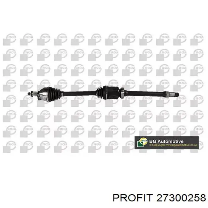 Правая полуось DS2313RA BGA