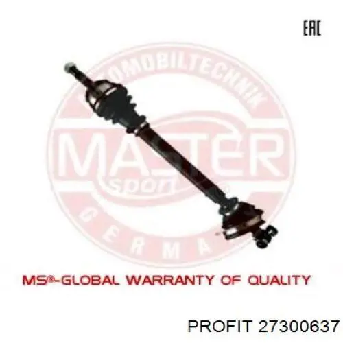8200941856 Renault (RVI) Полуось передняя левая