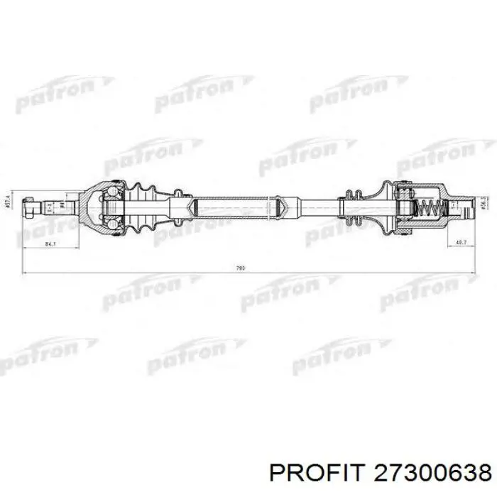 Привод передний правый Maxgear 490604 цена, от 85.77 USD