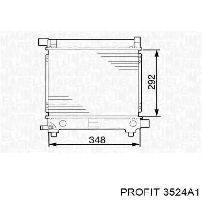 3524A1 Profit радиатор
