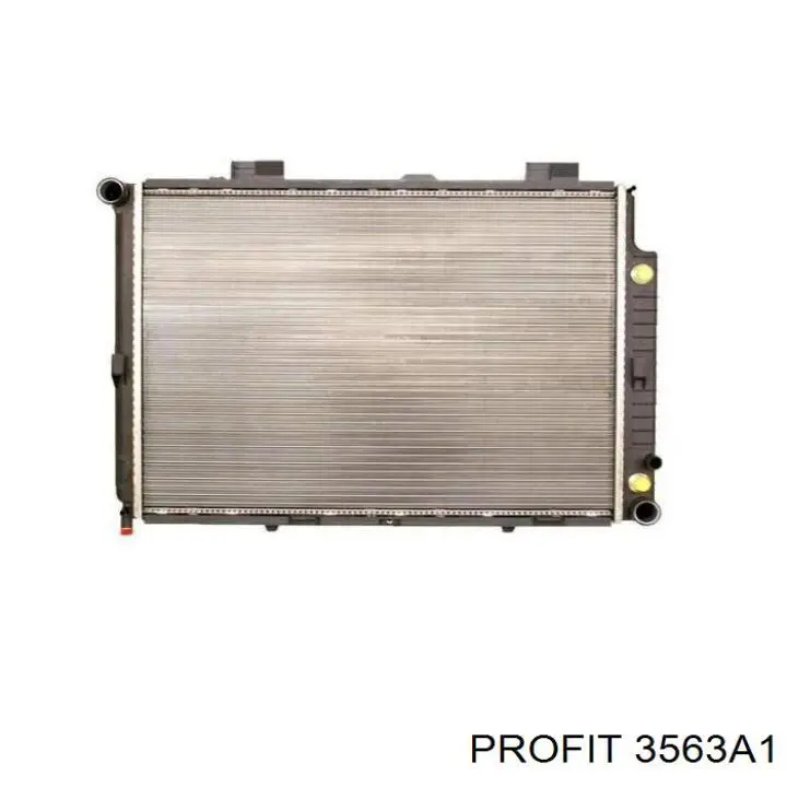 Радиатор охлаждения двигателя Profit 3563A1 цена, от 113.39 USD
