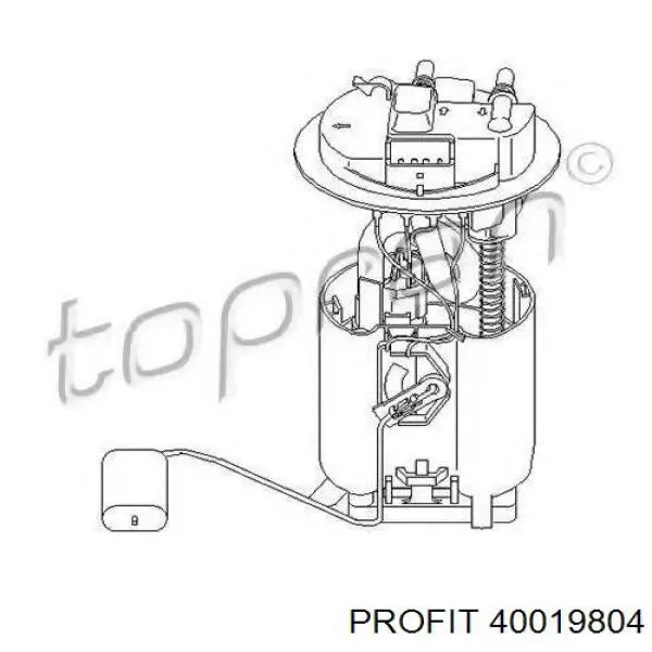 Бензонасос 40019804 Profit