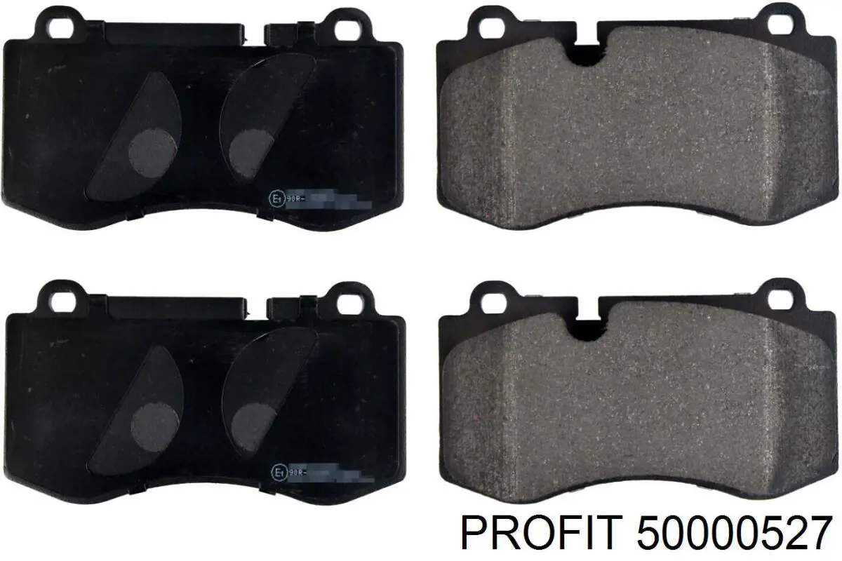 5000-0527 Profit колодки тормозные передние дисковые