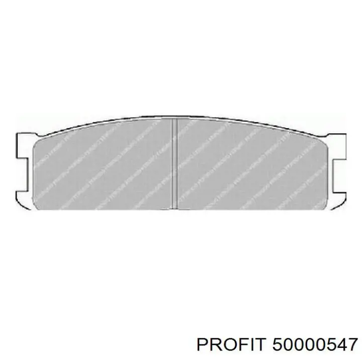 Передние тормозные колодки BL533328ZMF Mazda