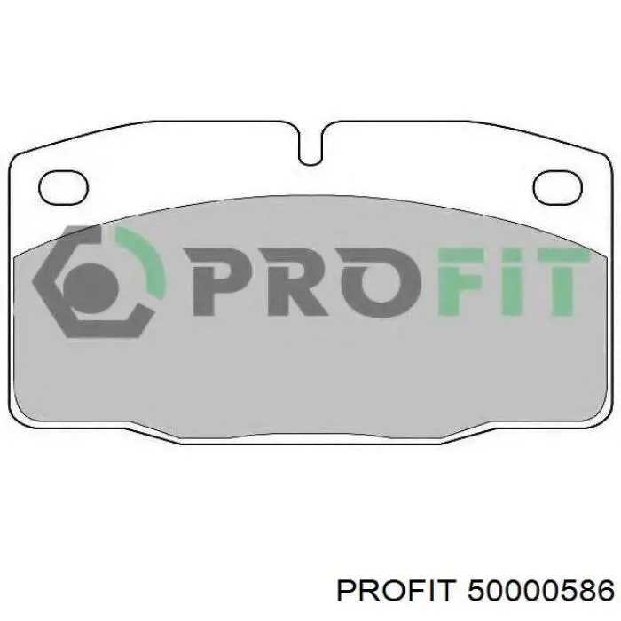 Колодки дисковые  Profit 50000586 цена, от 10.51 USD