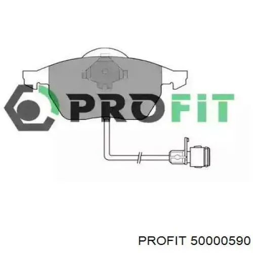 Колодки Profit 50000590 цена, от 19.03 USD