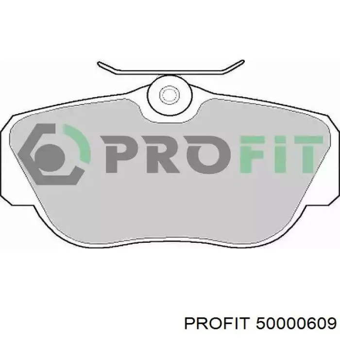 Колодки дисковые  Profit 50000609 цена, от 9.60 USD