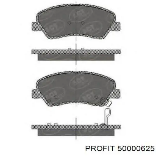 Колодки Profit 50000625 цена, от 15.65 USD