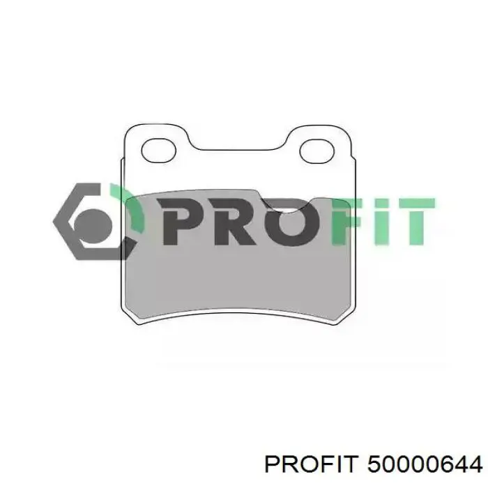 Колодки дисковые  Profit 50000644 цена, от 10.20 USD