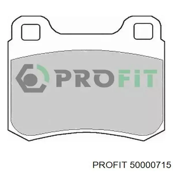 Тормозные колодки Profit 50000715