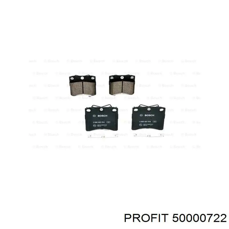 Колодки Profit 50000722 цена, от 14.09 USD