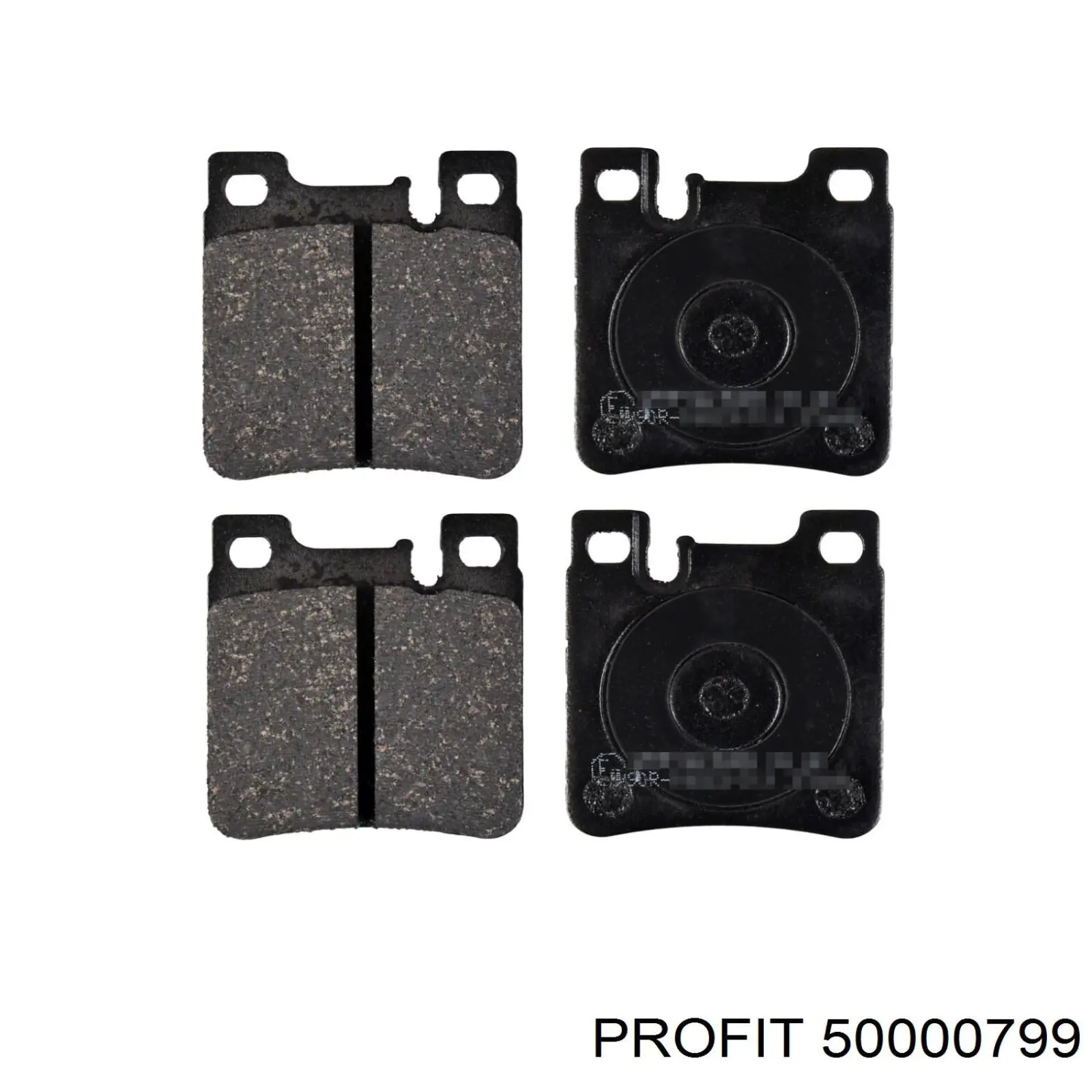 Колодки дисковые  Profit 50000799 цена, от 14.04 USD