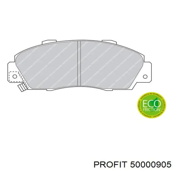 Колодки Profit 50000905 цена, от 19.84 USD