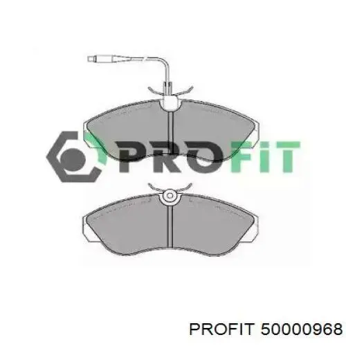 50000968 Profit sapatas do freio dianteiras de disco