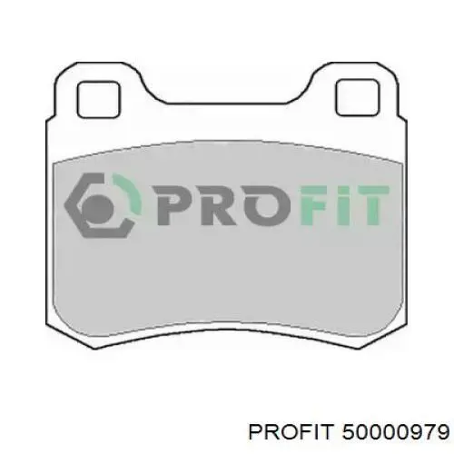 Колодки дисковые  Profit 50000979 цена, от 7.38 USD
