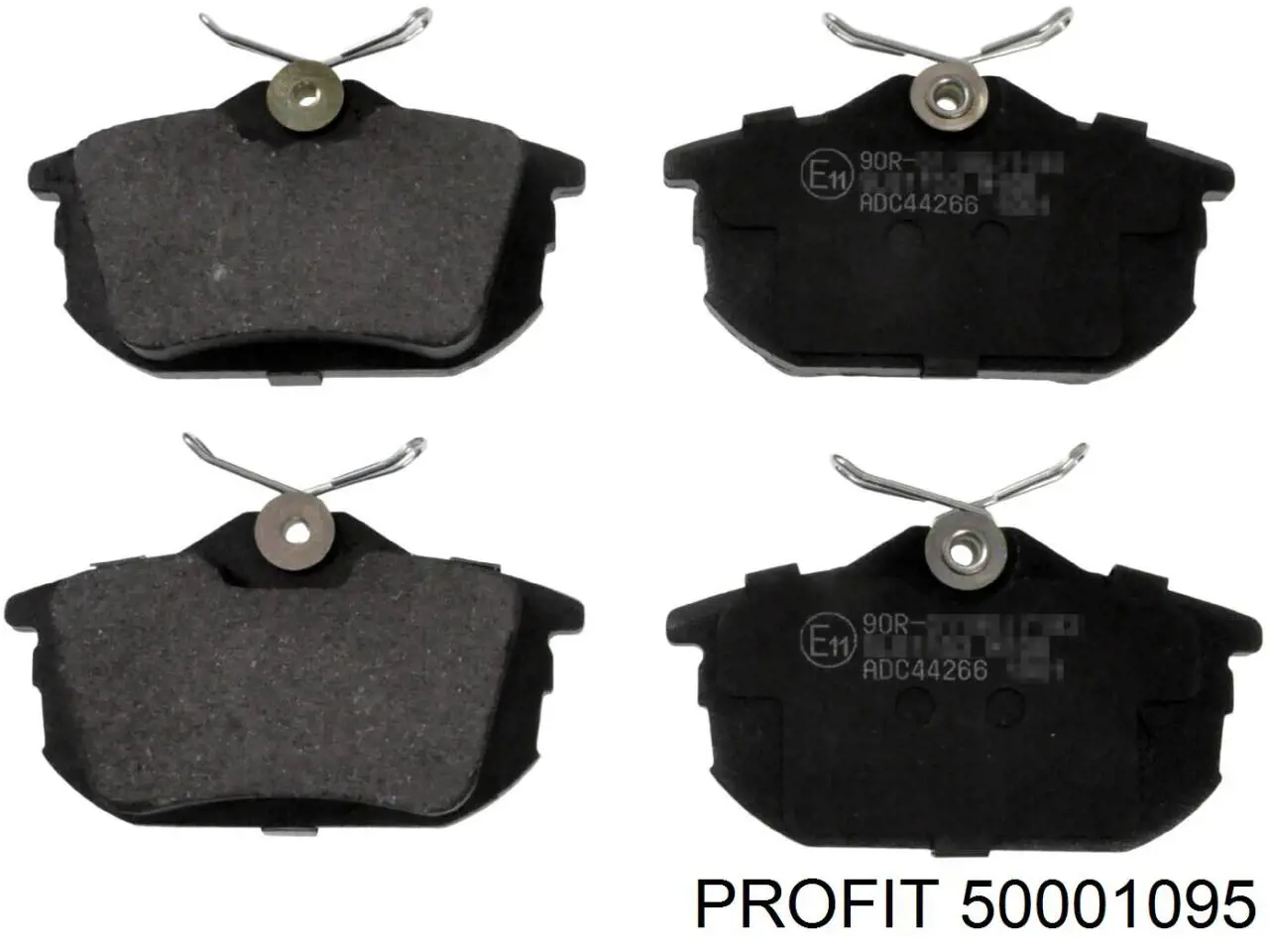 Колодки дисковые  Profit 50001095 цена, от 11.82 USD