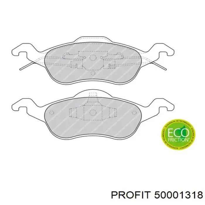 Колодки Profit 50001318 цена, от 16.53 USD
