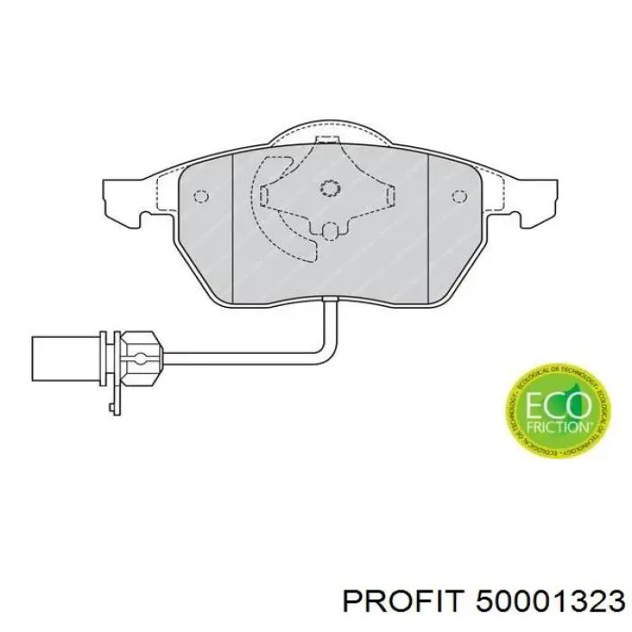 Колодки Profit 50001323 цена, от 20.61 USD