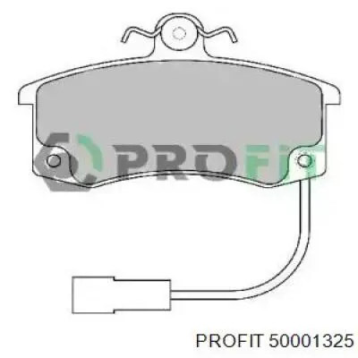 Передние тормозные колодки 50001325 Profit