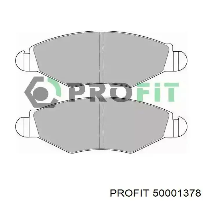 50001378 Profit Колодки передние