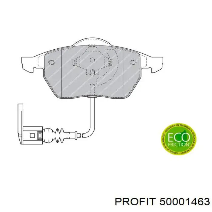 Колодки Profit 50001463 цена, от 22.60 USD