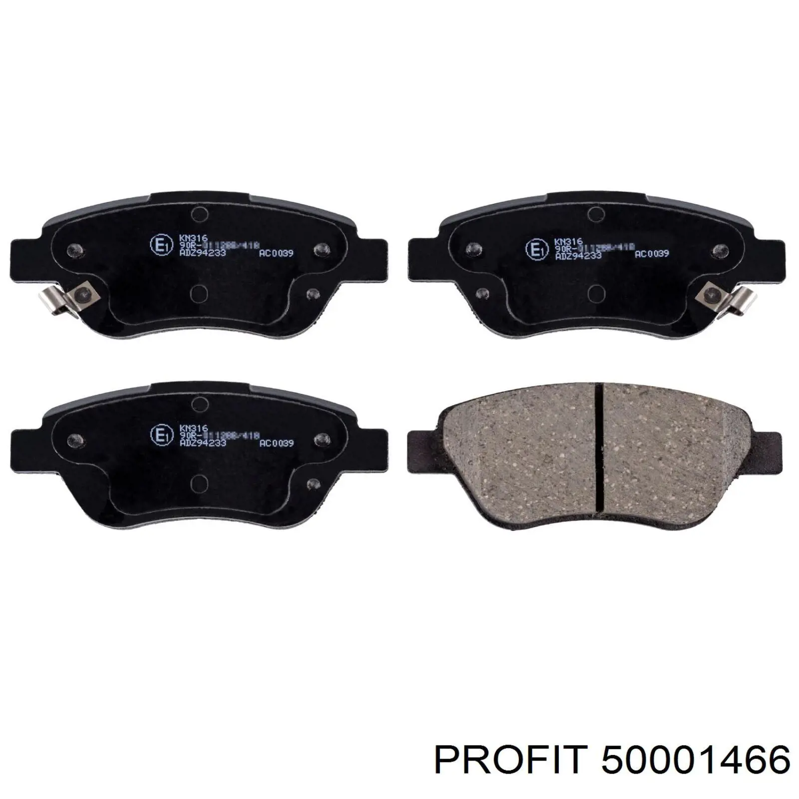 Колодки Profit 50001466 цена, от 13.00 USD