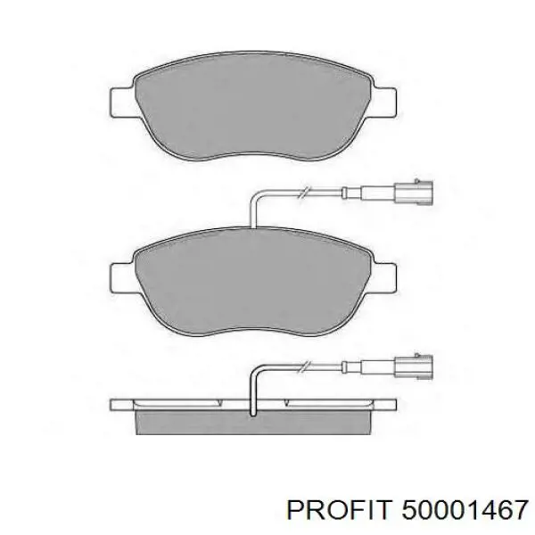Колодки Profit 50001467 цена, от 20.32 USD