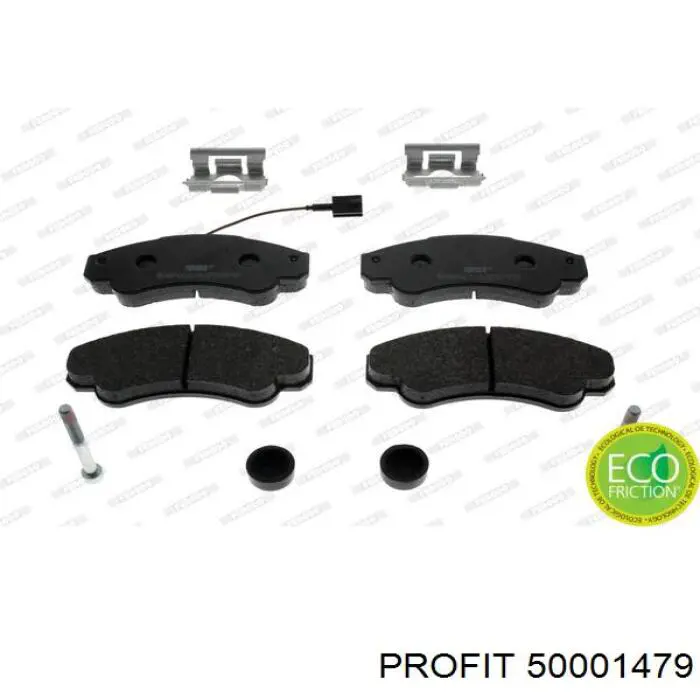 Купить 50001479 Profit Колодки тормозные