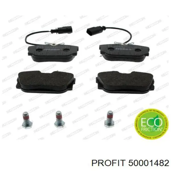 Колодки дисковые  Profit 50001482 цена, от 14.94 USD