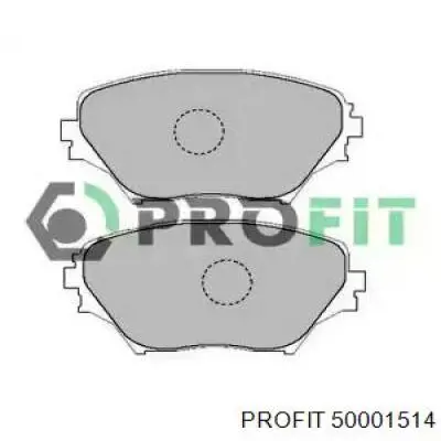 Передние тормозные колодки 50001514 Profit