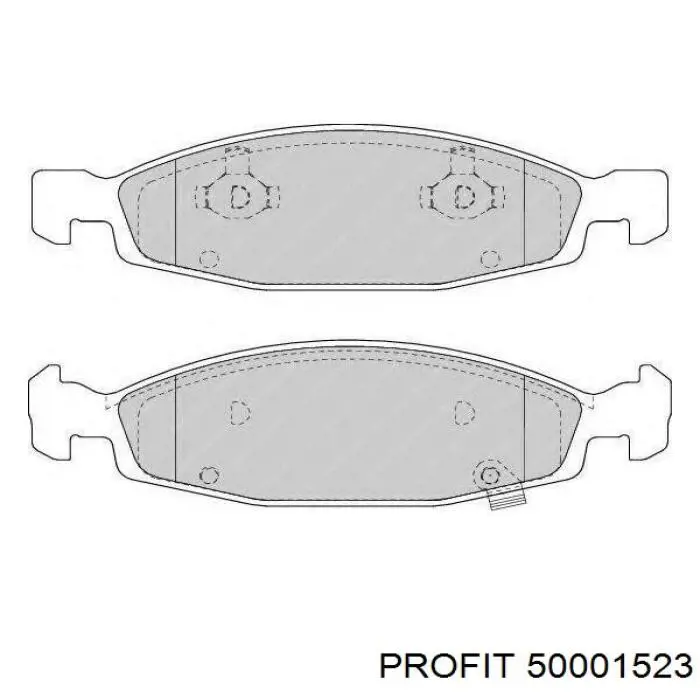 Колодки Profit 50001523 цена, от 19.42 USD