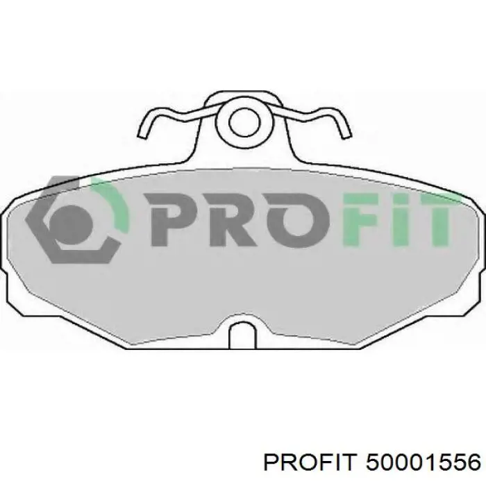 Купить 50001556 Profit Колодки тормозные